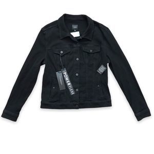 Liverpool Jeans Company Black Denim Jean Jacket